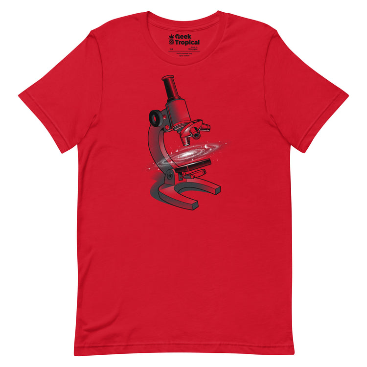 Analyzing The Universe T-Shirt Geek Nerd Advertise to Meta Design by Tobe Fonseca FLOW DESC WRITING