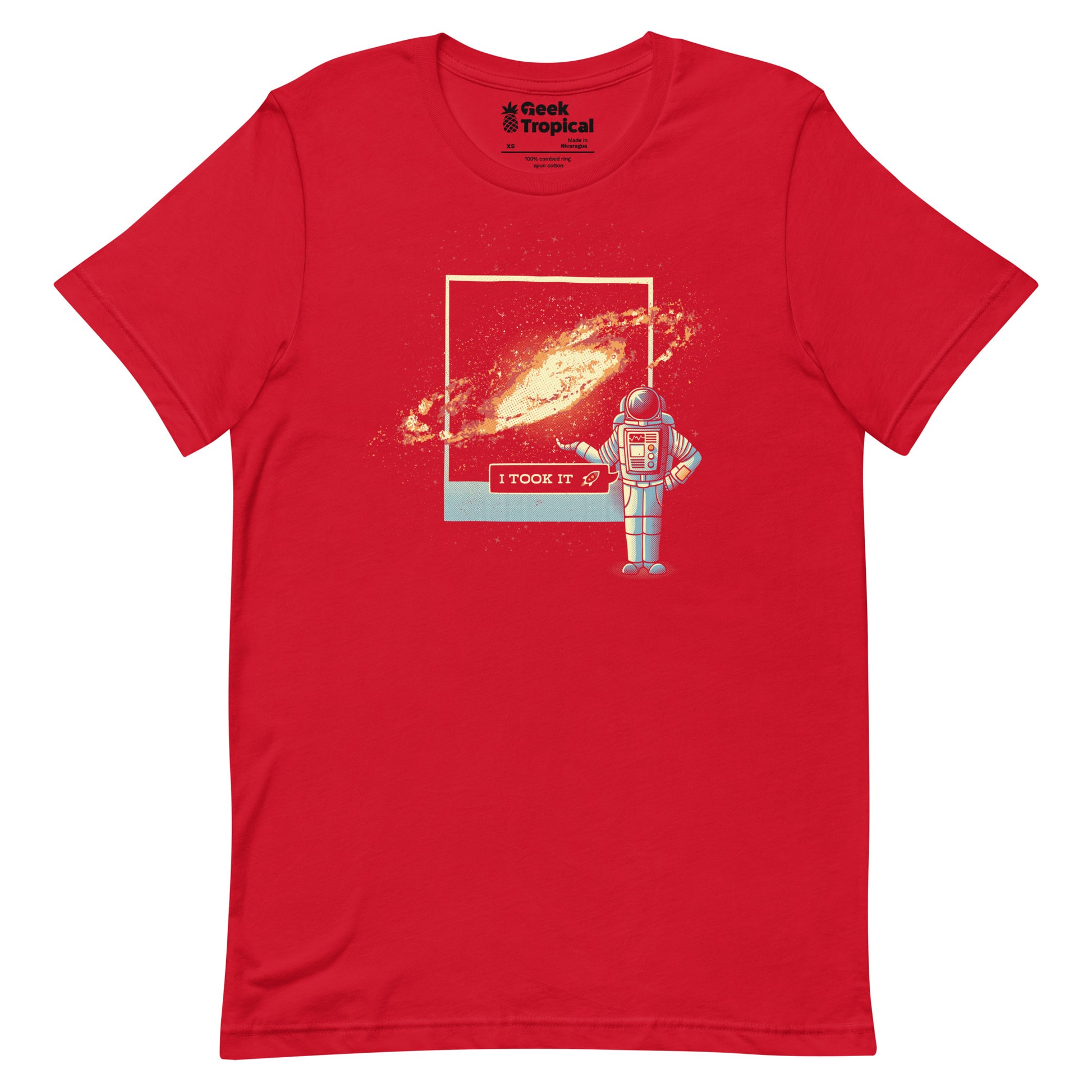 Astronaut Astro Photography of The Universe T-Shirt Geek Nerd Advertise to Meta Design by Tobe Fonseca outer space & astronaut print