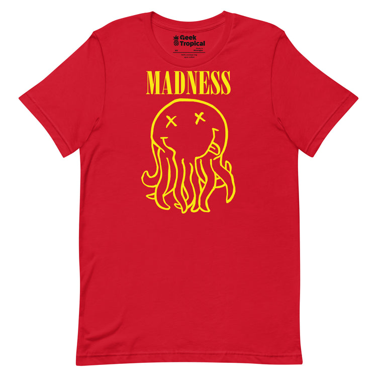 Madness T-Shirt Geek Nerd Advertise to Meta Fantasy Prints FLOW DESC WRITING