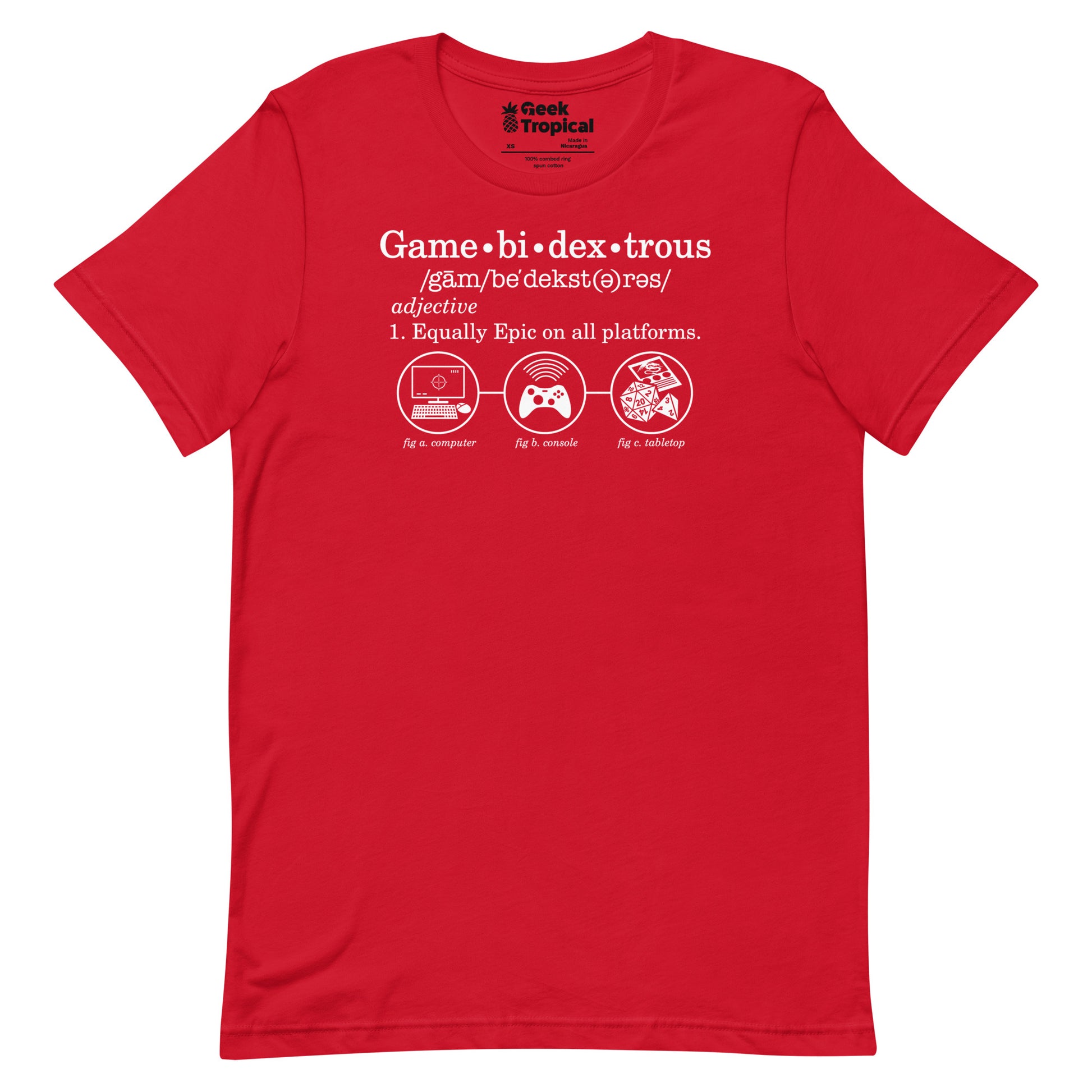 Gamebidextrous T-Shirt 8