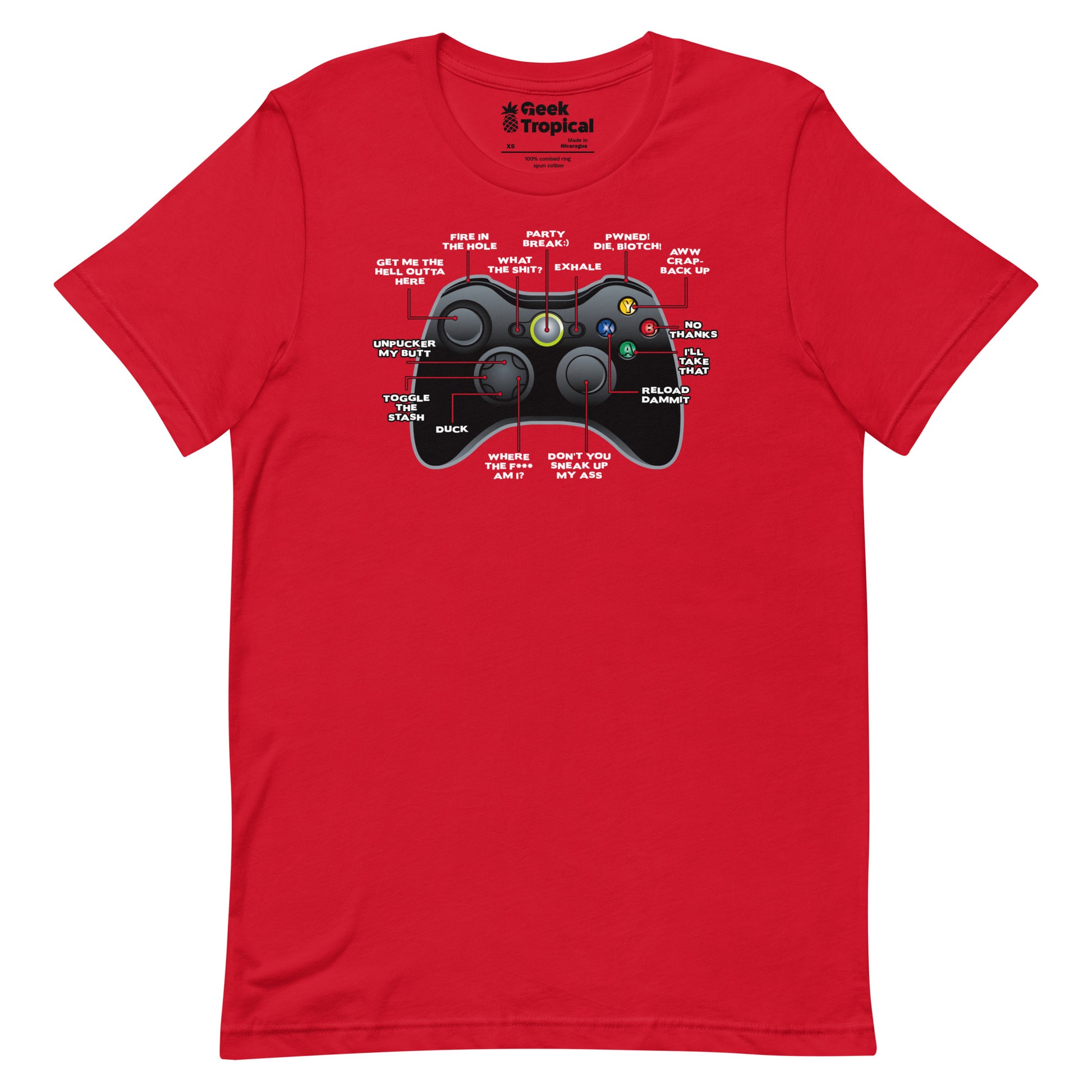 Game Controller How to Play T-Shirt 15