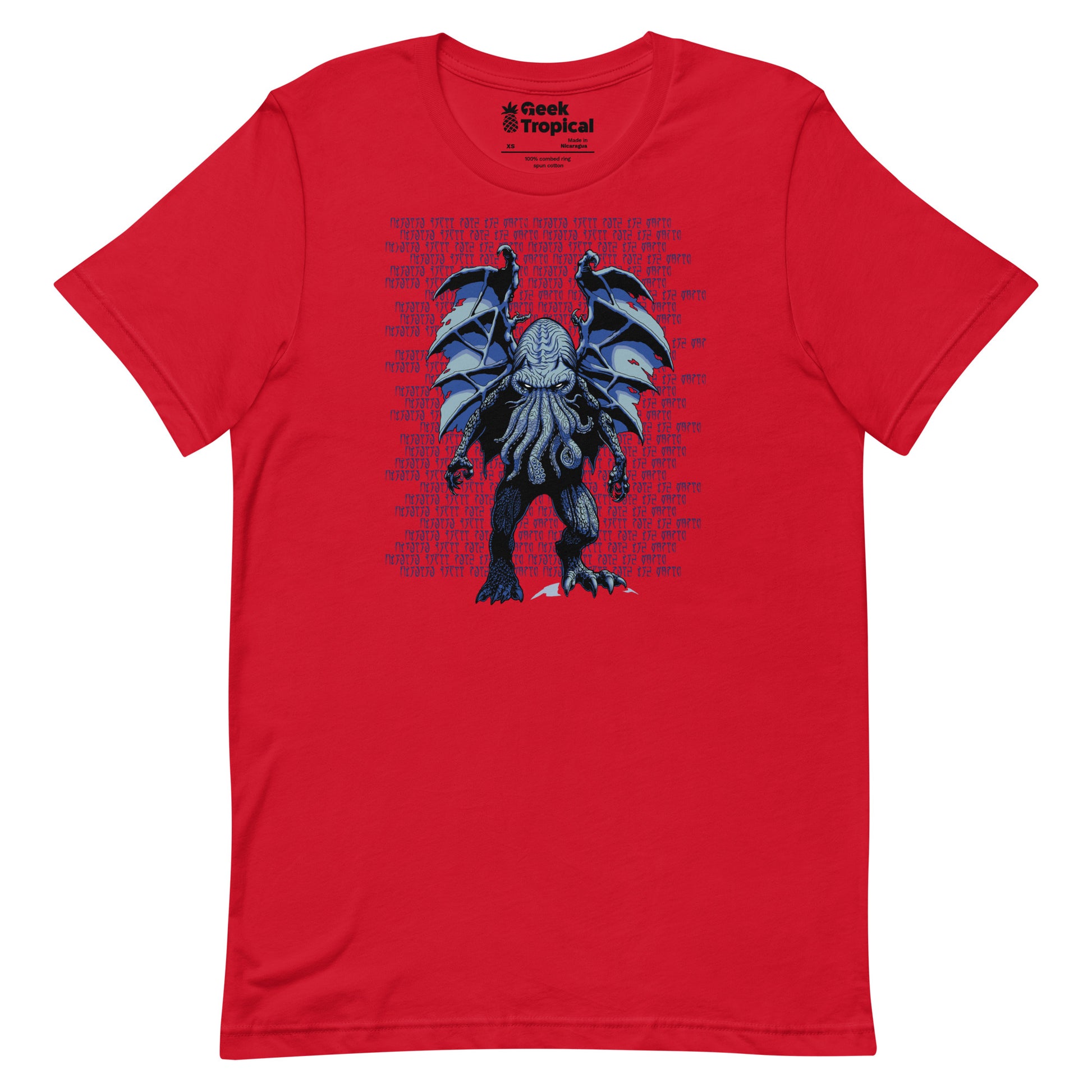 Blue Cthulhu T-Shirt 9