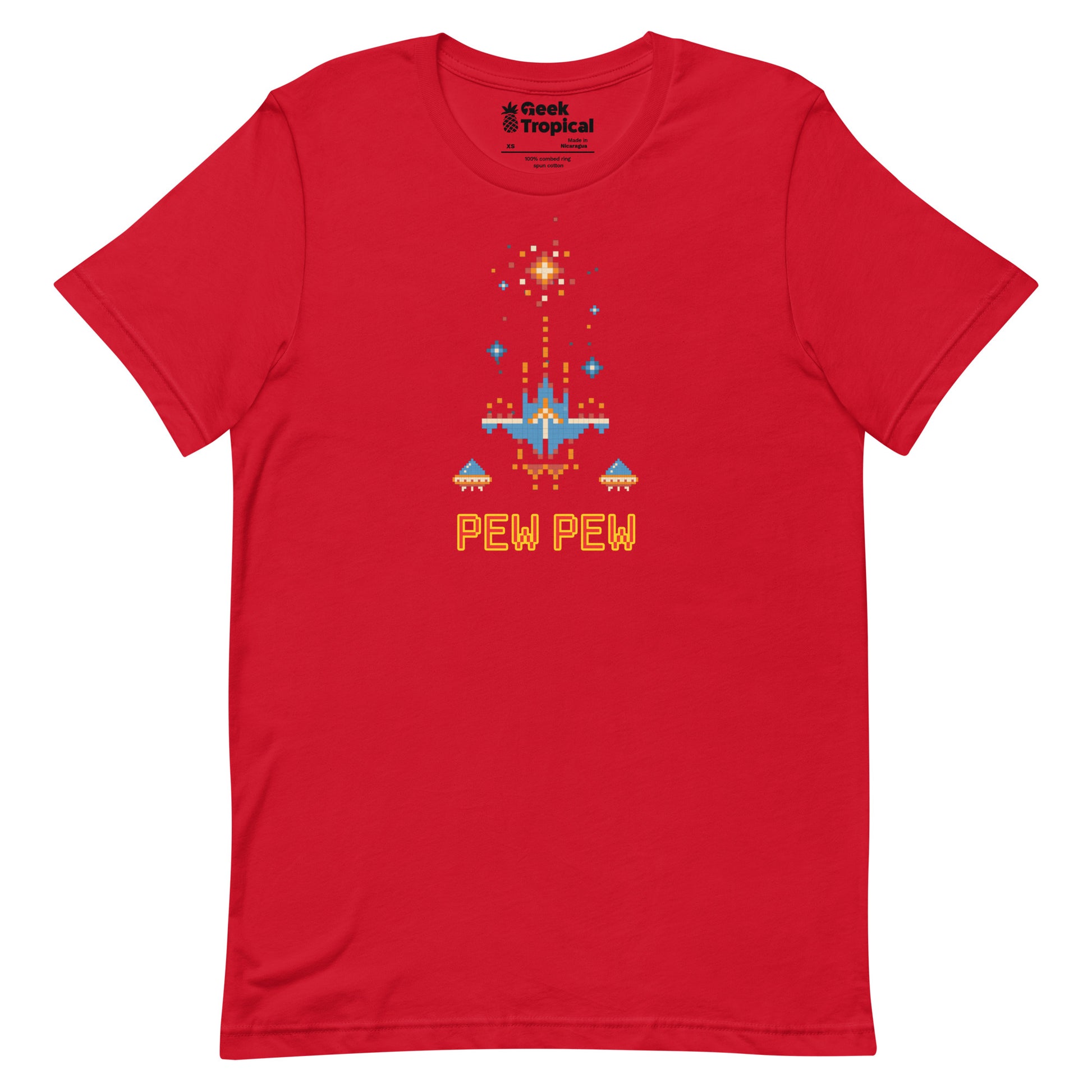 Pew Pew Retro Arcade T-Shirt 10