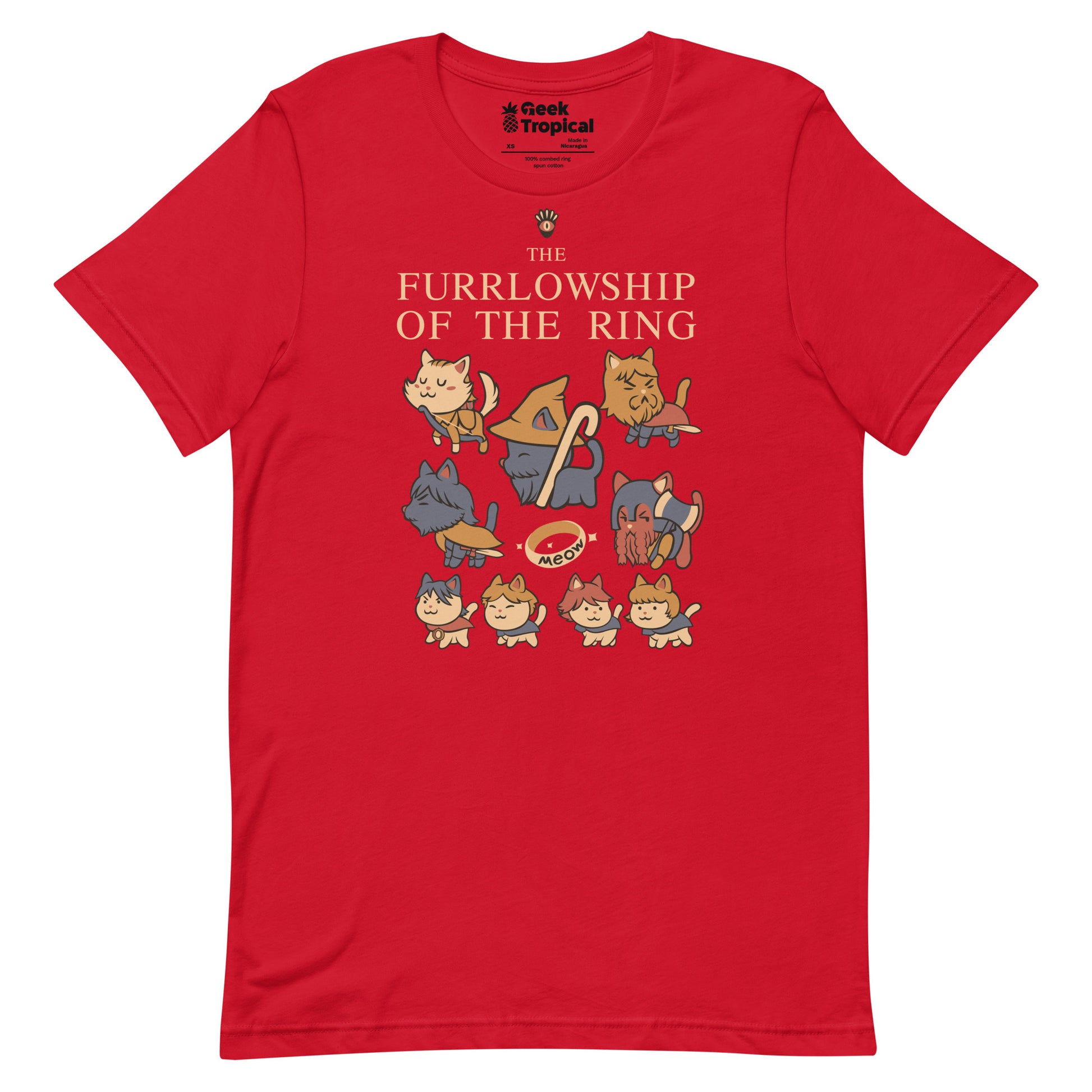 The Furrlowship of the Ring T-Shirt 8
