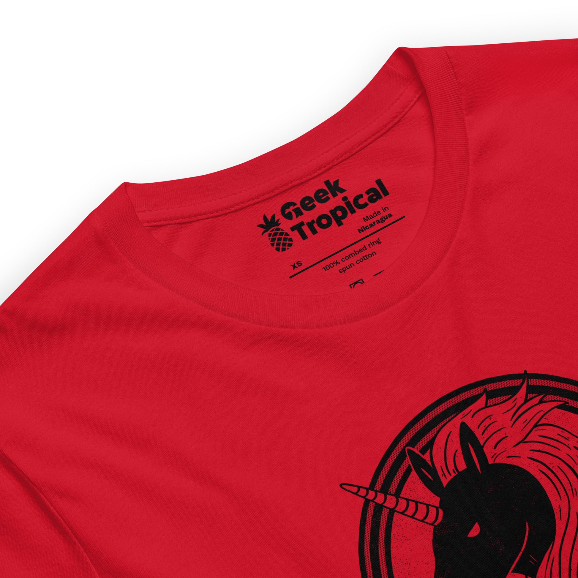 Hardcore Unicorn T-Shirt Geek Nerd Advertise to Meta Animal Patterns Design by Tobe Fonseca