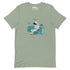 Cosmonaut Reader Under The Sea T-Shirt Geek Nerd Book Prints Design by Tobe Fonseca Marine biology