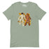 Astronaut Diving Sun Flowers - shirt Geek Nerd Botany Print Design by Tobe Fonseca FLOW DESC WRITING