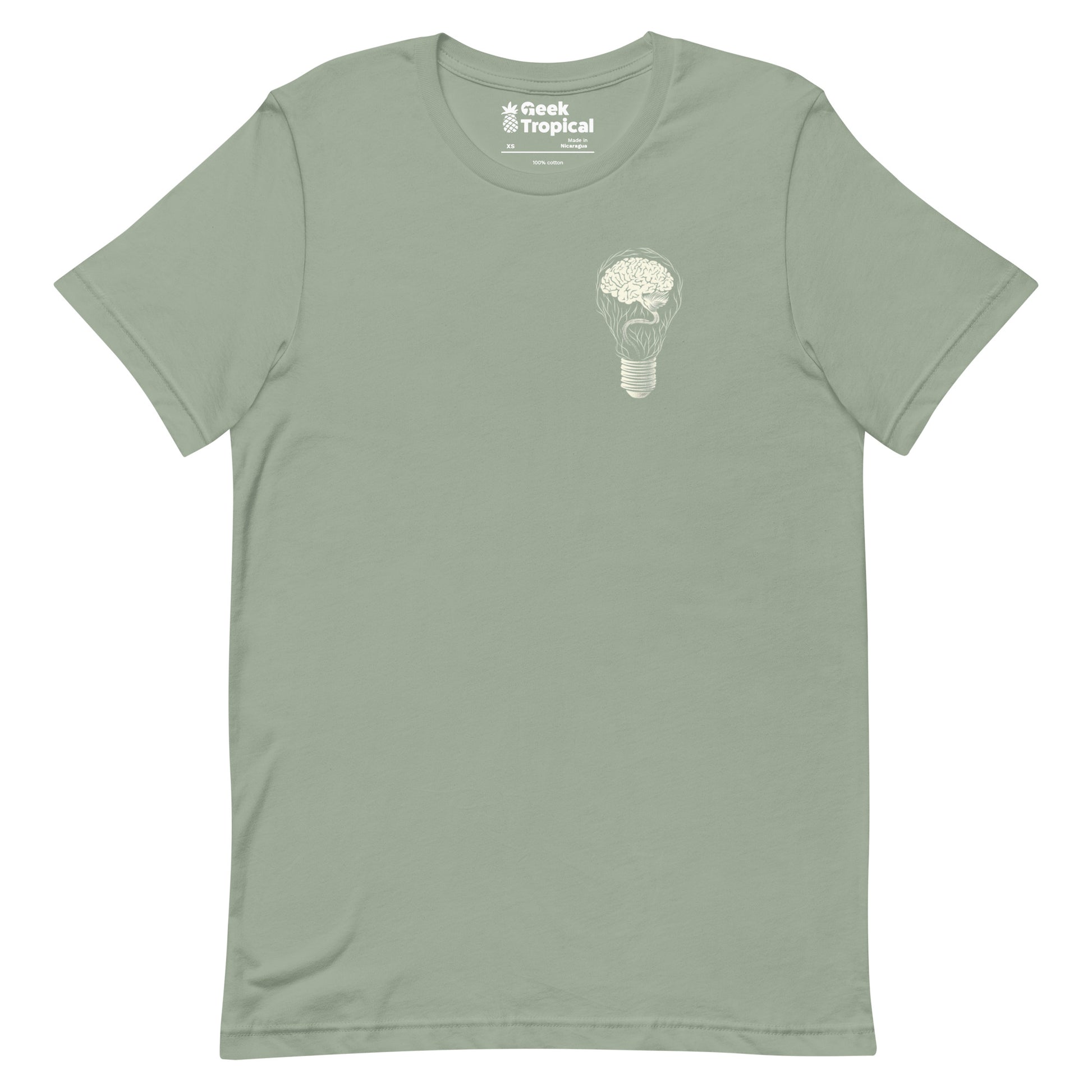 Brain Enlightenment Nervous System T-Shirt Geek Nerd Design by Tobe Fonseca FLOW DESC WRITING science print