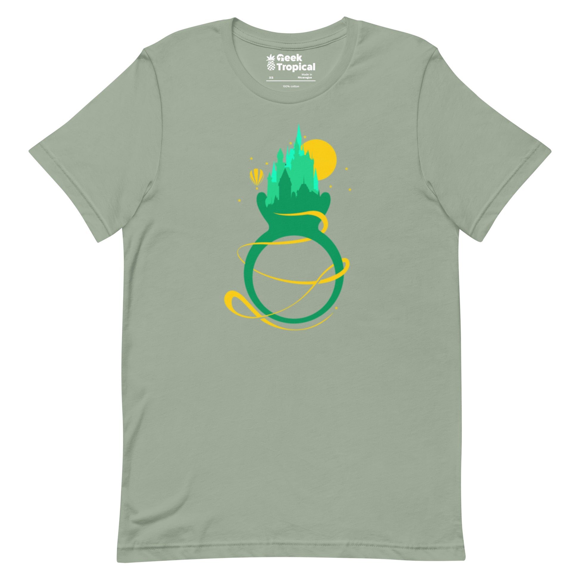 Emerald City Ring T-Shirt Geek Nerd