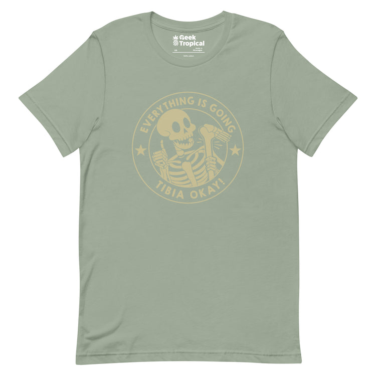 TIBIA Okay Funny T-Shirt Geek Nerd
