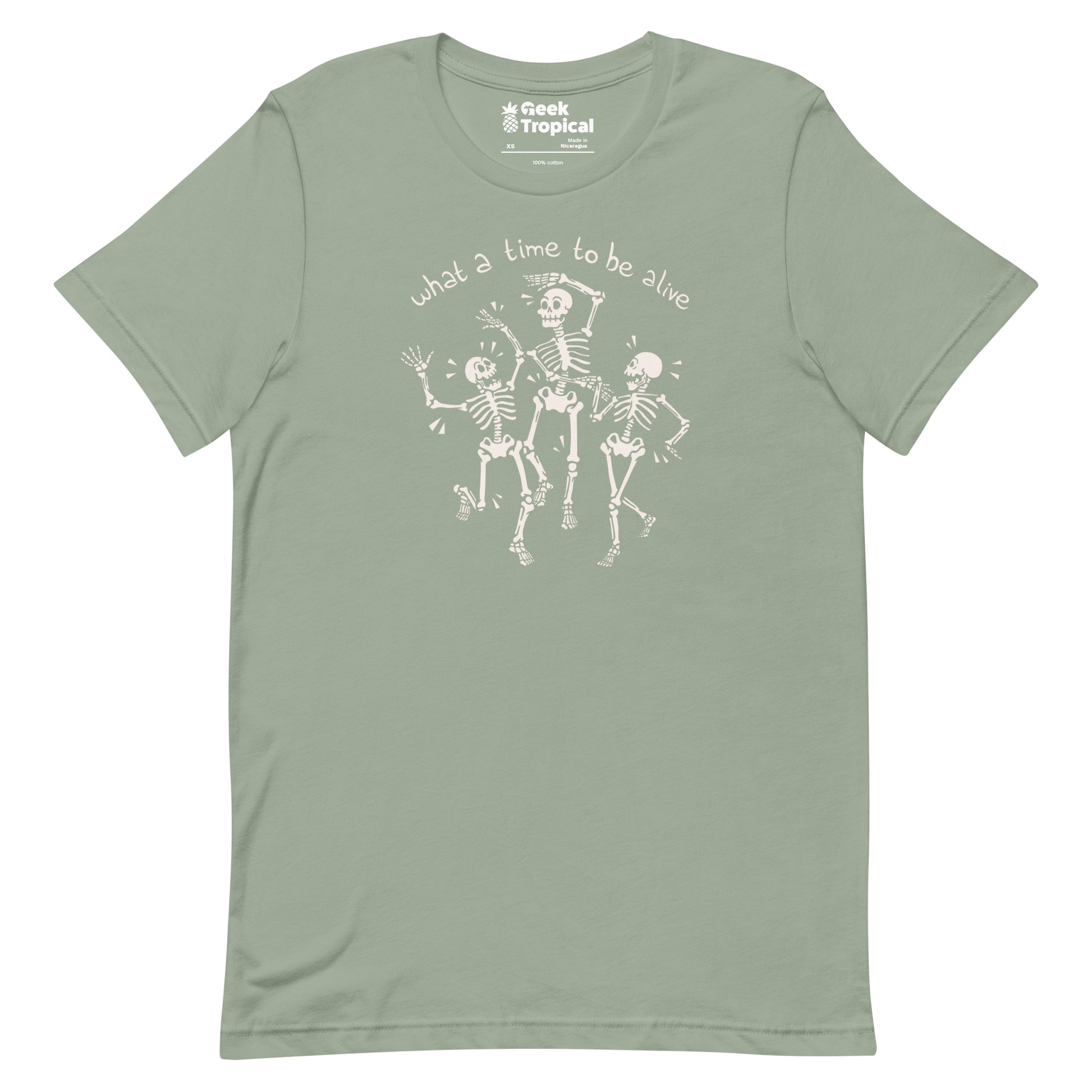 What a Time To Be Alive Skeleton T-Shirt 16