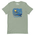 Starry Sky Sea Manta Ray T-Shirt Geek Nerd Advertise to Meta Animal Patterns Design by Tobe Fonseca