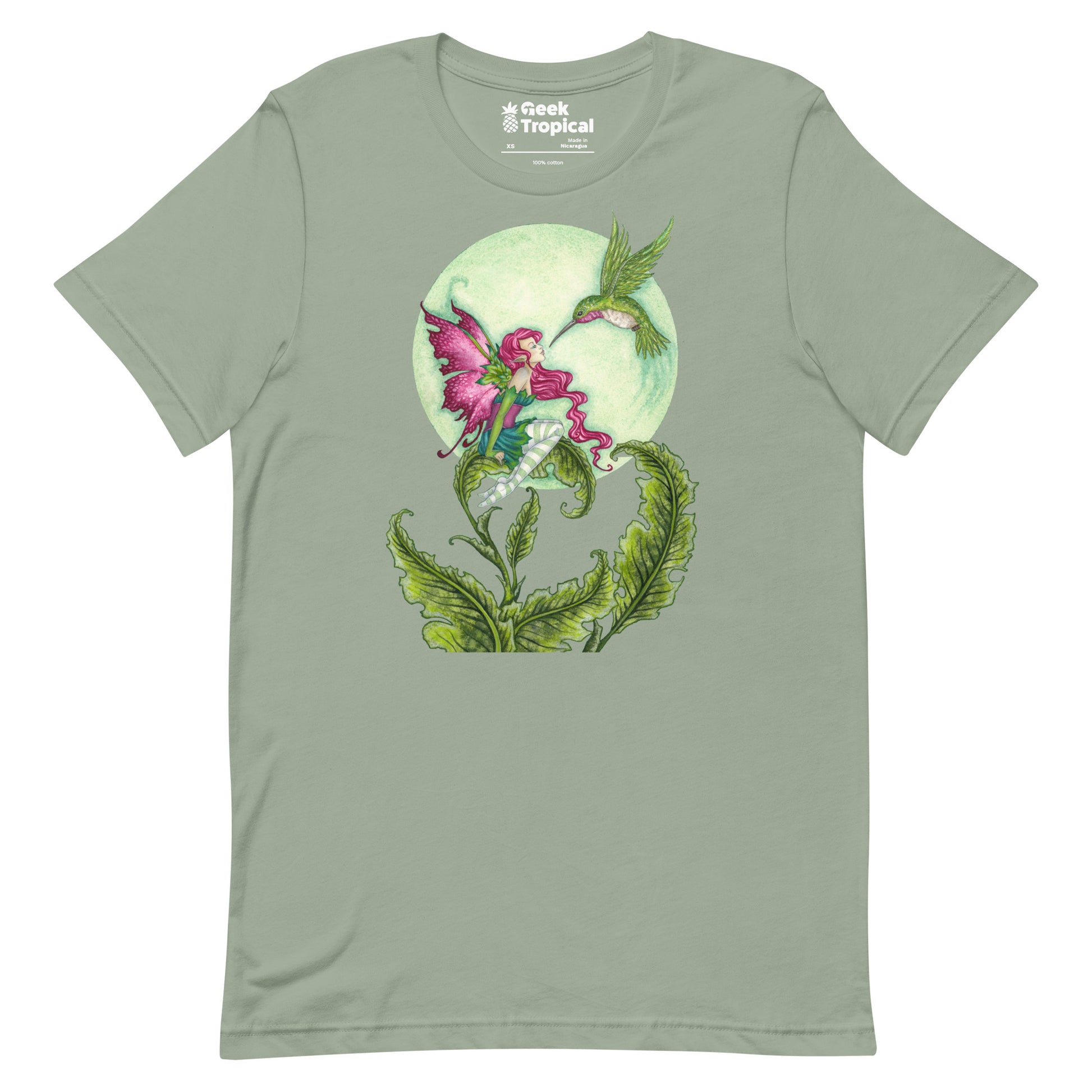 Amy Brown Flirting T-Shirt Geek Nerd Advertise to Meta Animal Patterns Design by Amy Brown