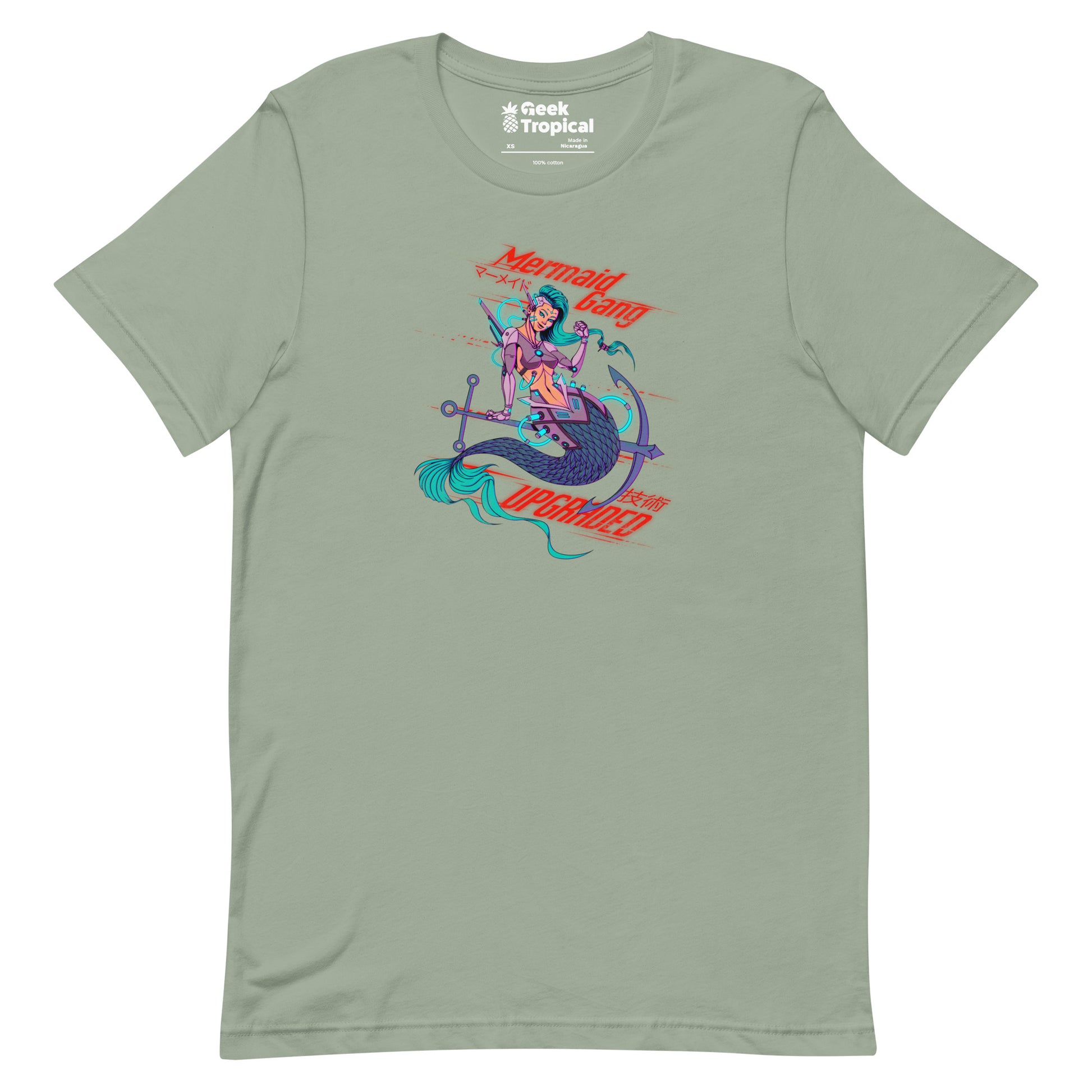Cyberpunk Mermaid T-Shirt 14