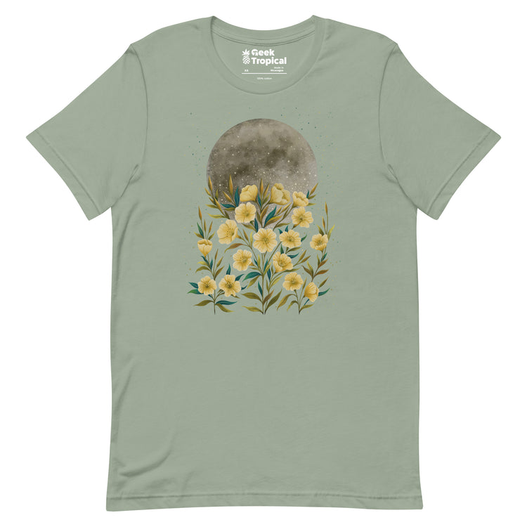 Moon Greeting T-Shirt Geek Nerd Advertise to Meta Design by Episodic Drawing FLOW DESC WRITING