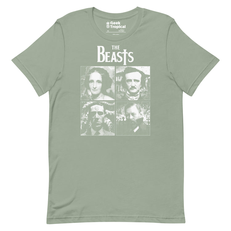 The Beasts T-Shirt Geek Nerd Advertise to Meta Animal Patterns Book Prints