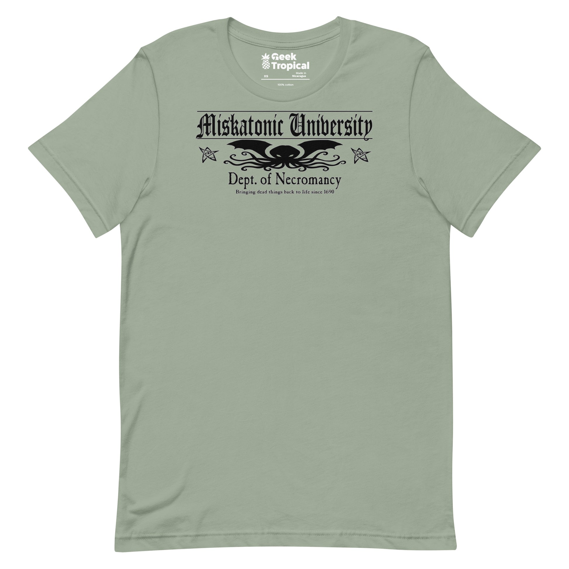 Miskatonic University Dept Necromancy T-Shirt 13
