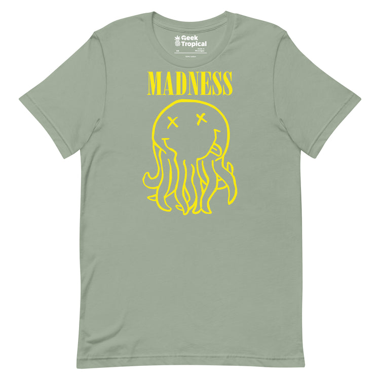 Madness T-Shirt Geek Nerd Advertise to Meta Fantasy Prints FLOW DESC WRITING