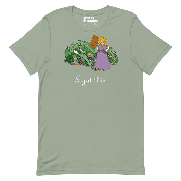 I Got This T-Shirt Geek Nerd Advertise to Meta Fantasy Prints FLOW DESC WRITING