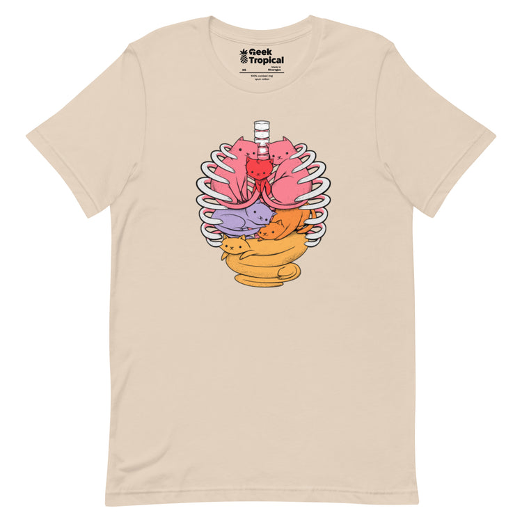 Anatomicat T-Shirt Geek Nerd Animal Patterns Design by Tobe Fonseca FLOW DESC WRITING