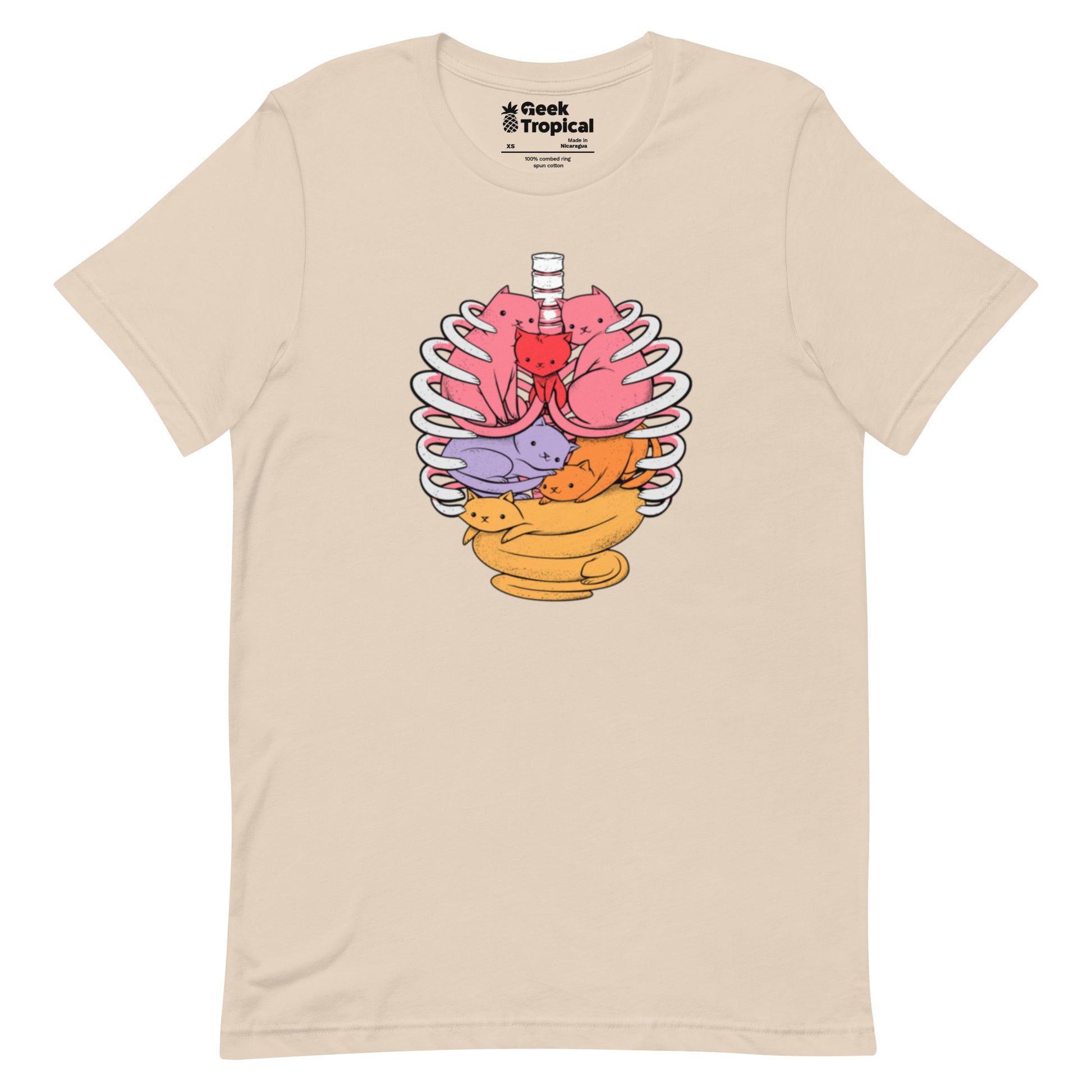 Anatomicat T-Shirt Geek Nerd Animal Patterns Design by Tobe Fonseca FLOW DESC WRITING