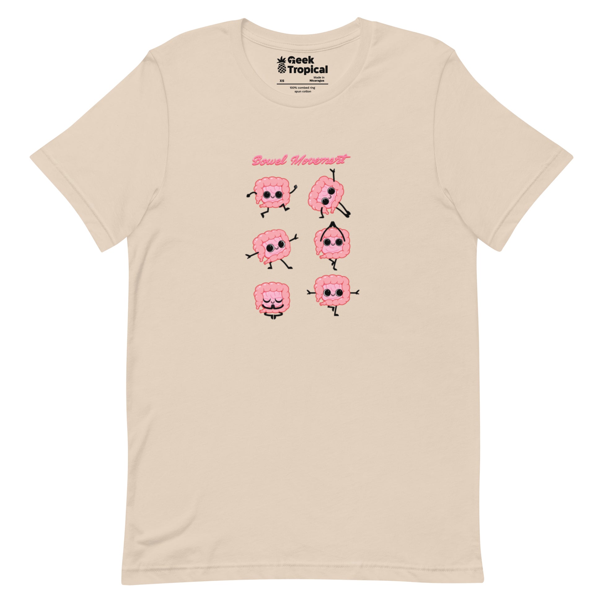 Bowel Movement T-Shirt Geek Nerd Design by Tobe Fonseca FLOW DESC WRITING Funny Prints