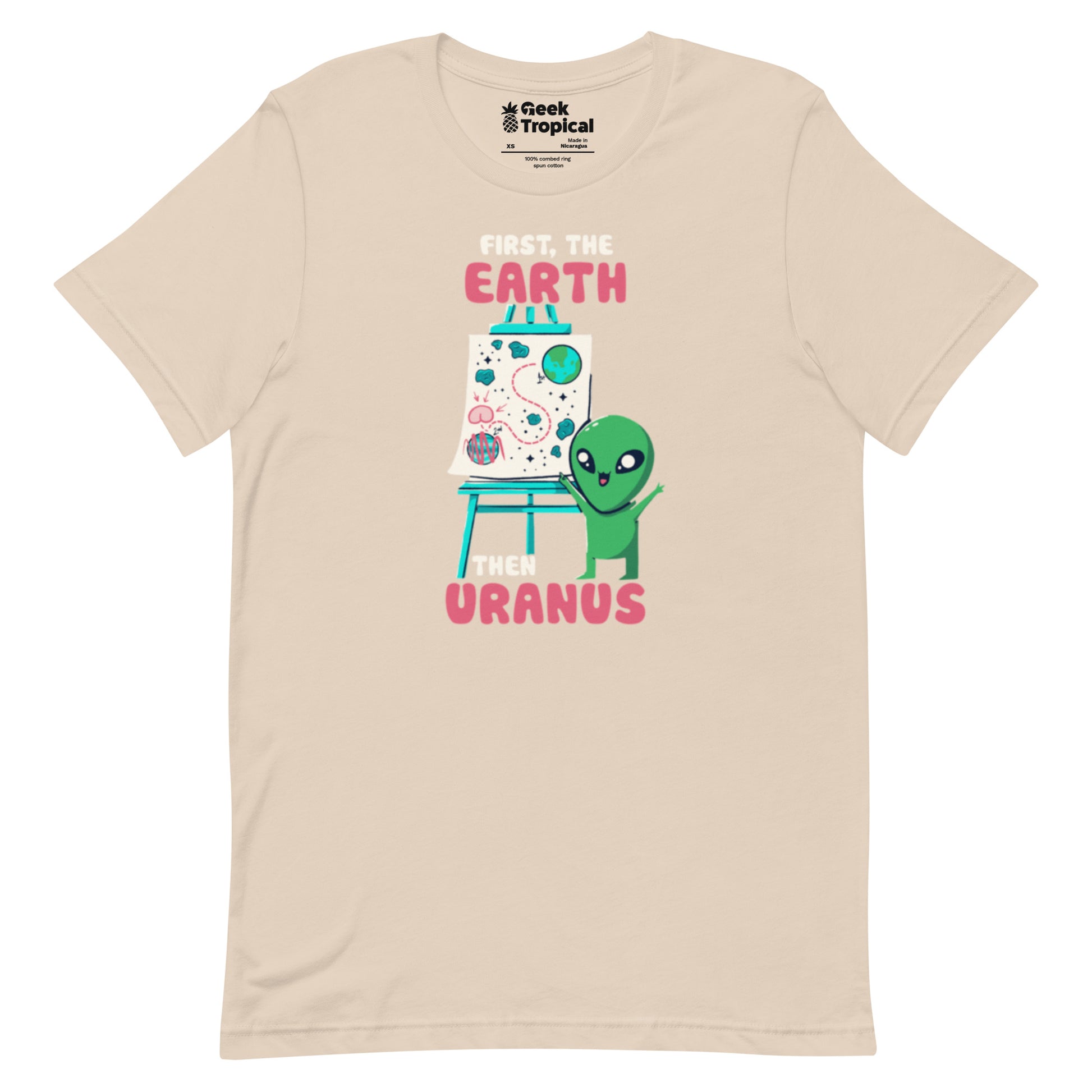 Earth Than Uranus T-Shirt Geek Nerd
