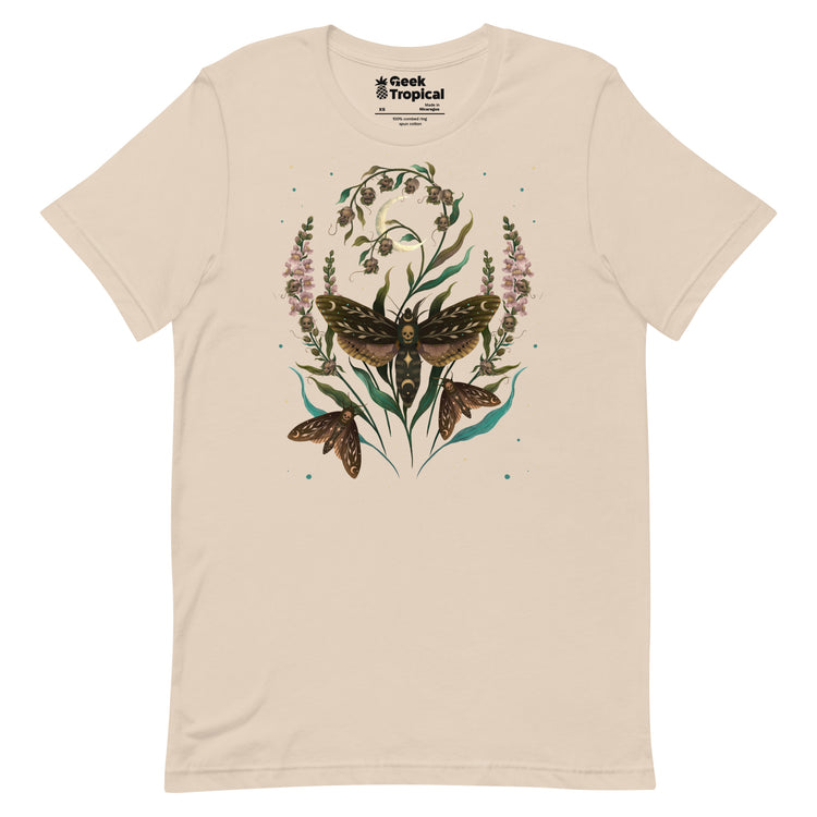 Death's Head T-Shirt Geek Nerd Advertise to Meta Design by Episodic Drawing FLOW DESC WRITING
