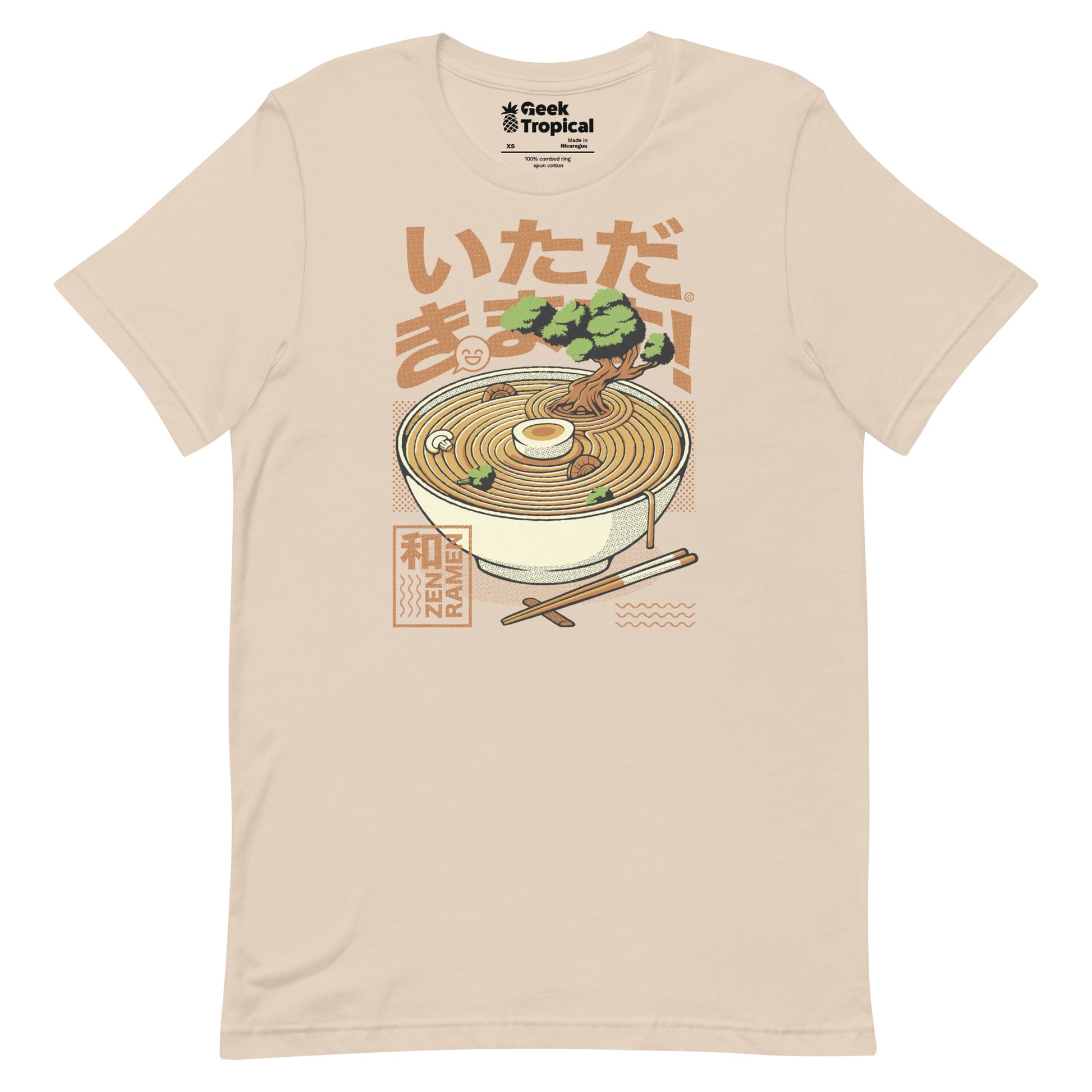 Bonsai Ramen Zen T-Shirt 15