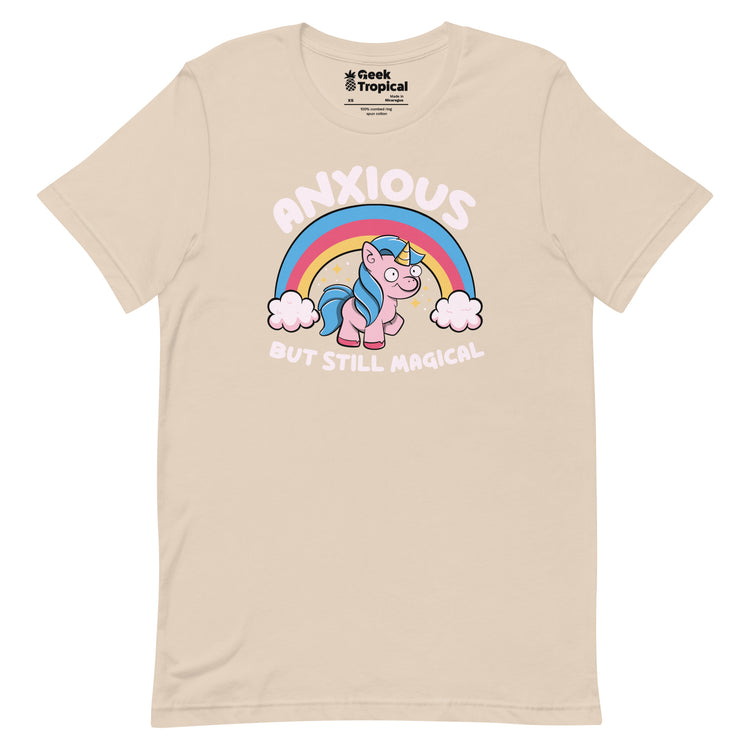 Anxious But Still Magical T-Shirt Geek Nerd Advertise to Meta Design by Tobe Fonseca Fantasy Prints