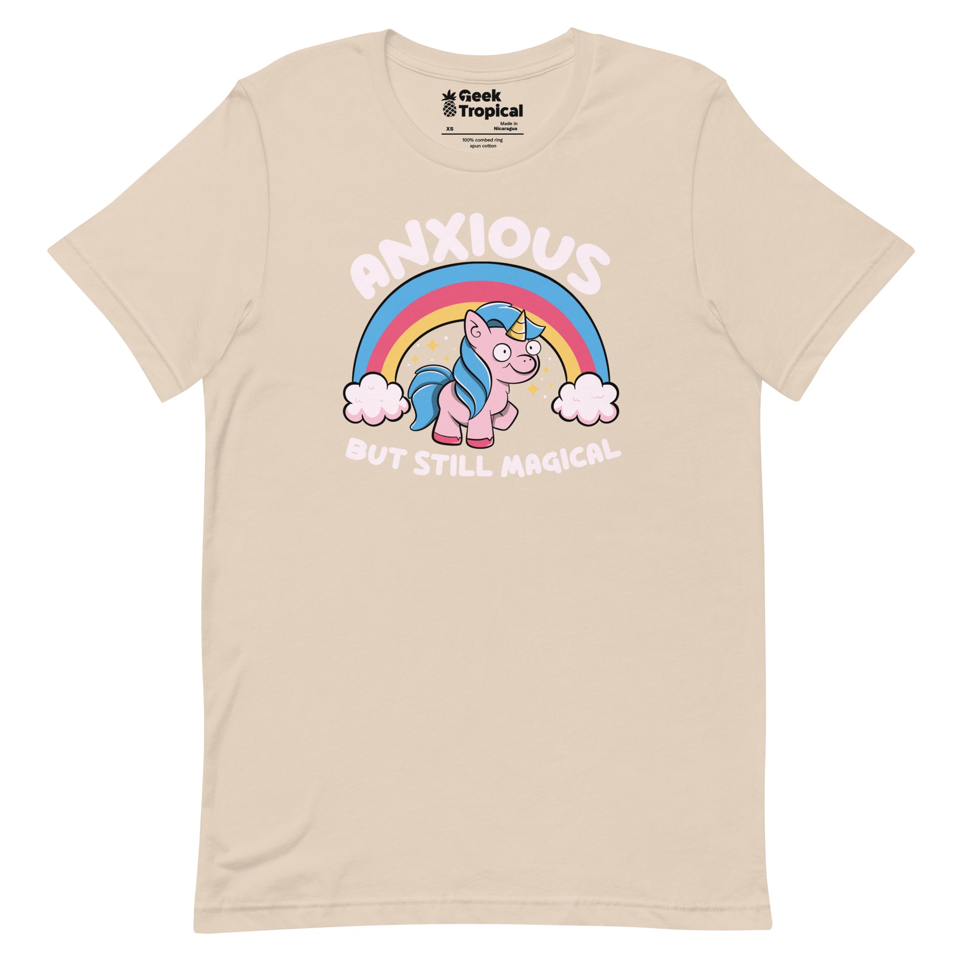 Anxious But Still Magical T-Shirt Geek Nerd Advertise to Meta Design by Tobe Fonseca Fantasy Prints