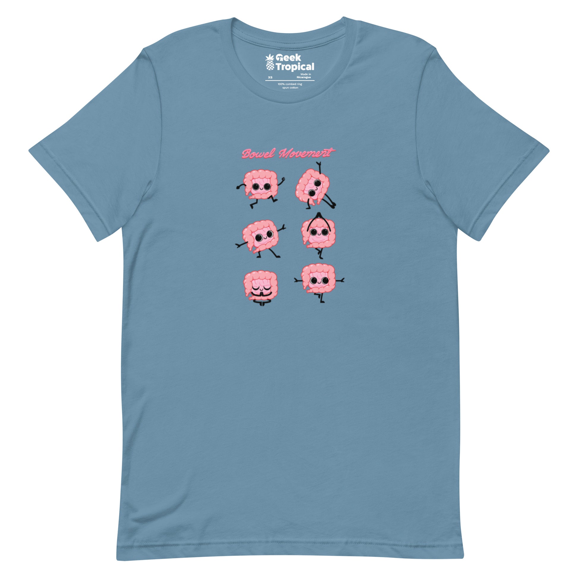 Bowel Movement T-Shirt Geek Nerd Design by Tobe Fonseca FLOW DESC WRITING Funny Prints