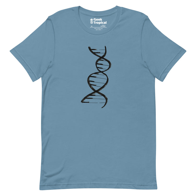 DNA Piano Music T-Shirt Geek Nerd Design by Tobe Fonseca FLOW DESC WRITING music print