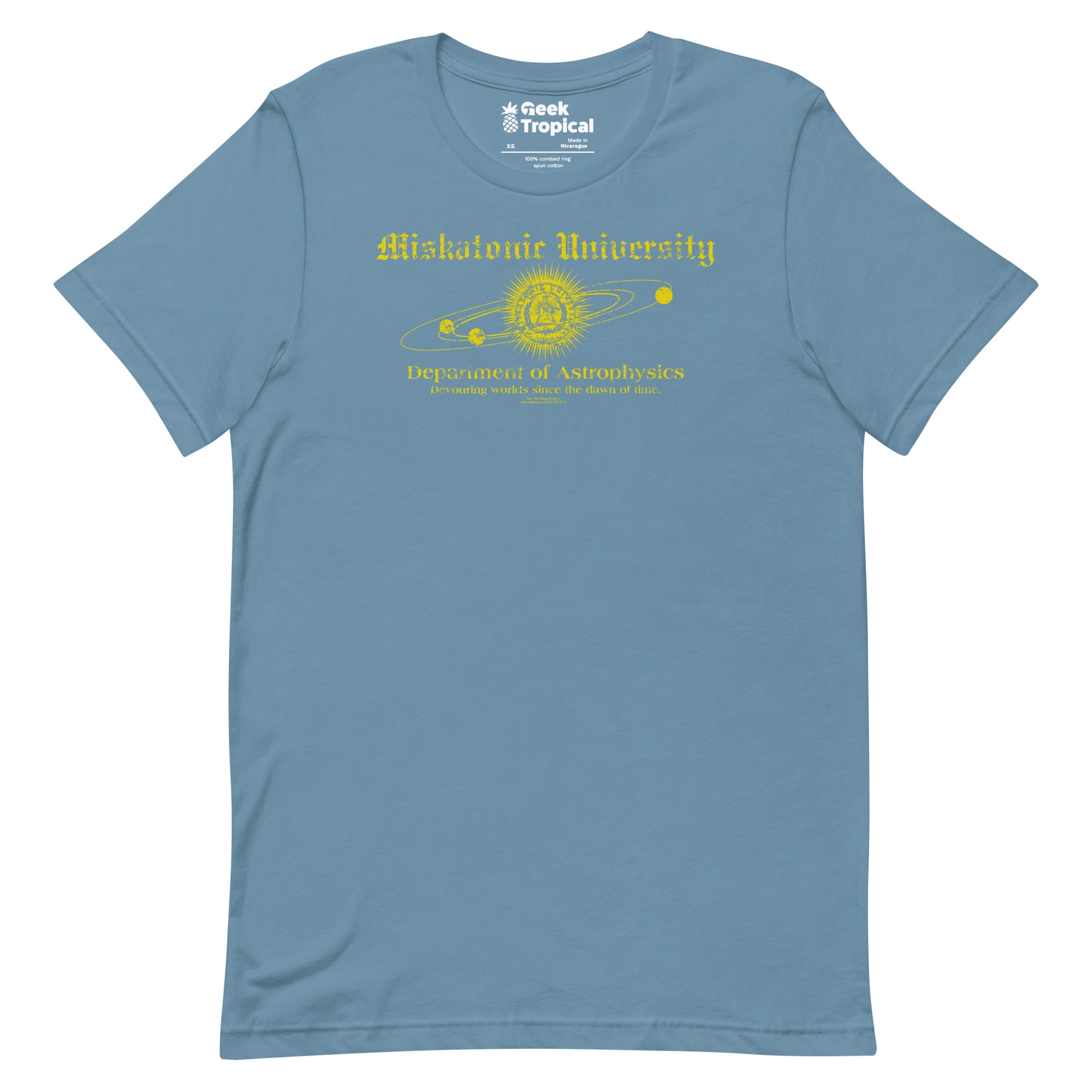 Miskatonic Astrophysics t-shirt Geek Nerd Advertise to Meta Book Prints Fantasy Prints