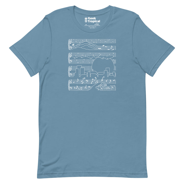 The Moonlight Sonata T-Shirt Geek Nerd Advertise to Meta Design by Tobe Fonseca FLOW DESC WRITING