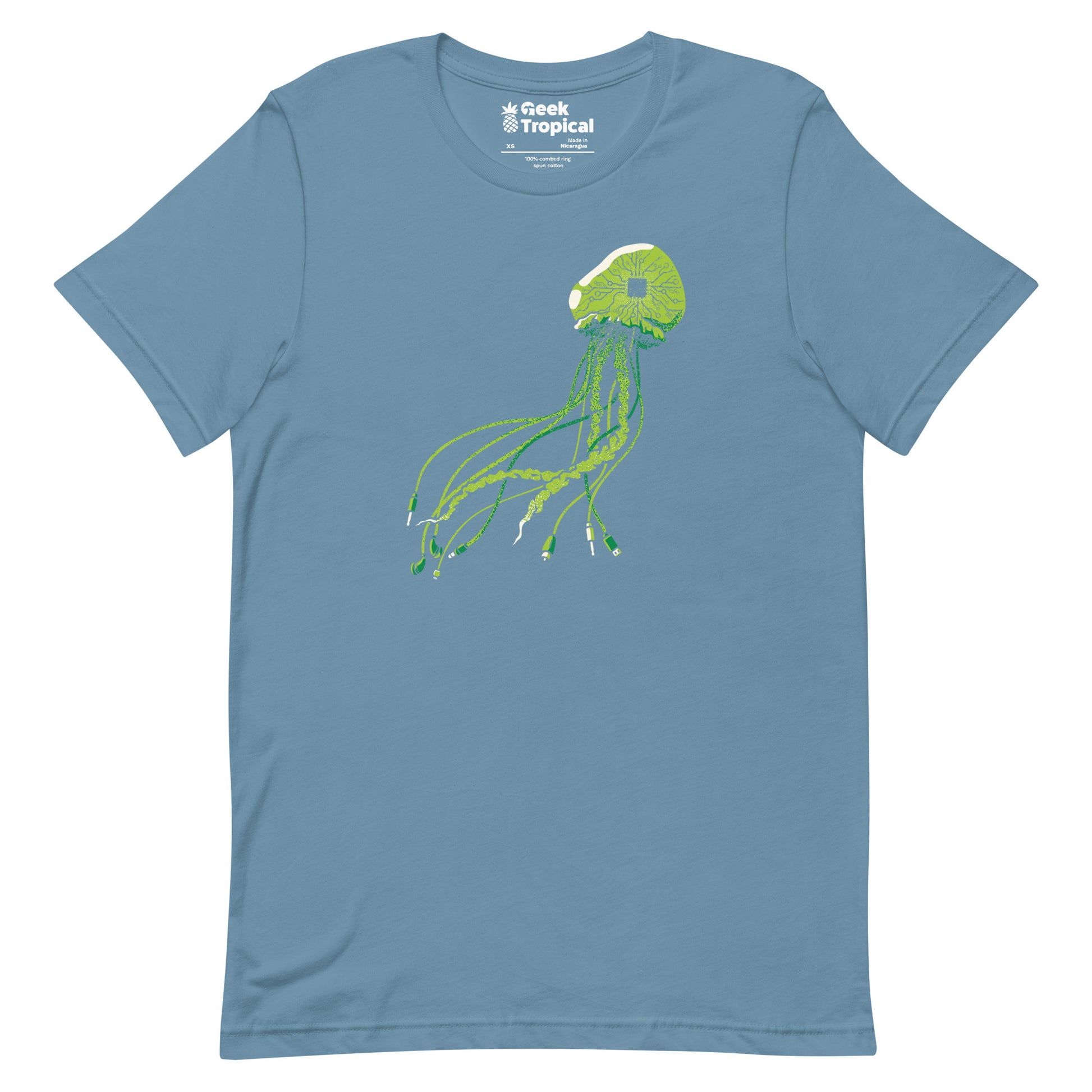 Jellyfish Computer Chip T-Shirt 14