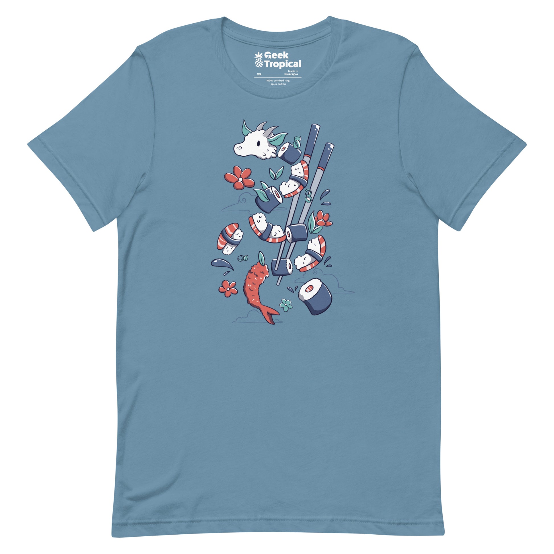 Dragonmaki Funny Sushi T-Shirt 14
