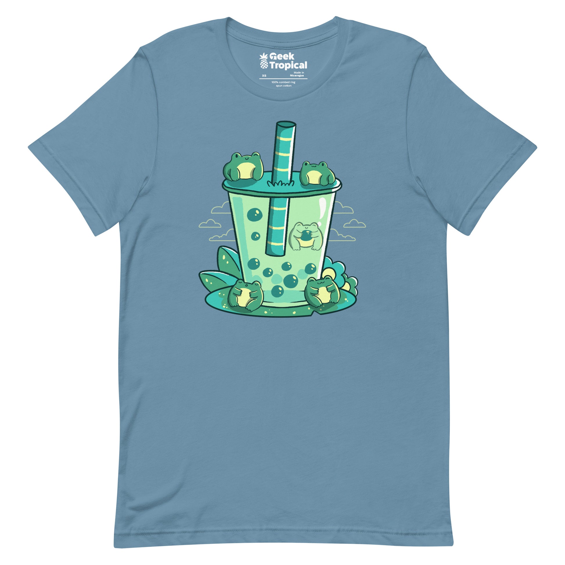 Bubble Toad T-Shirt Geek Nerd Advertise to Meta Animal Patterns Design by Tobe Fonseca