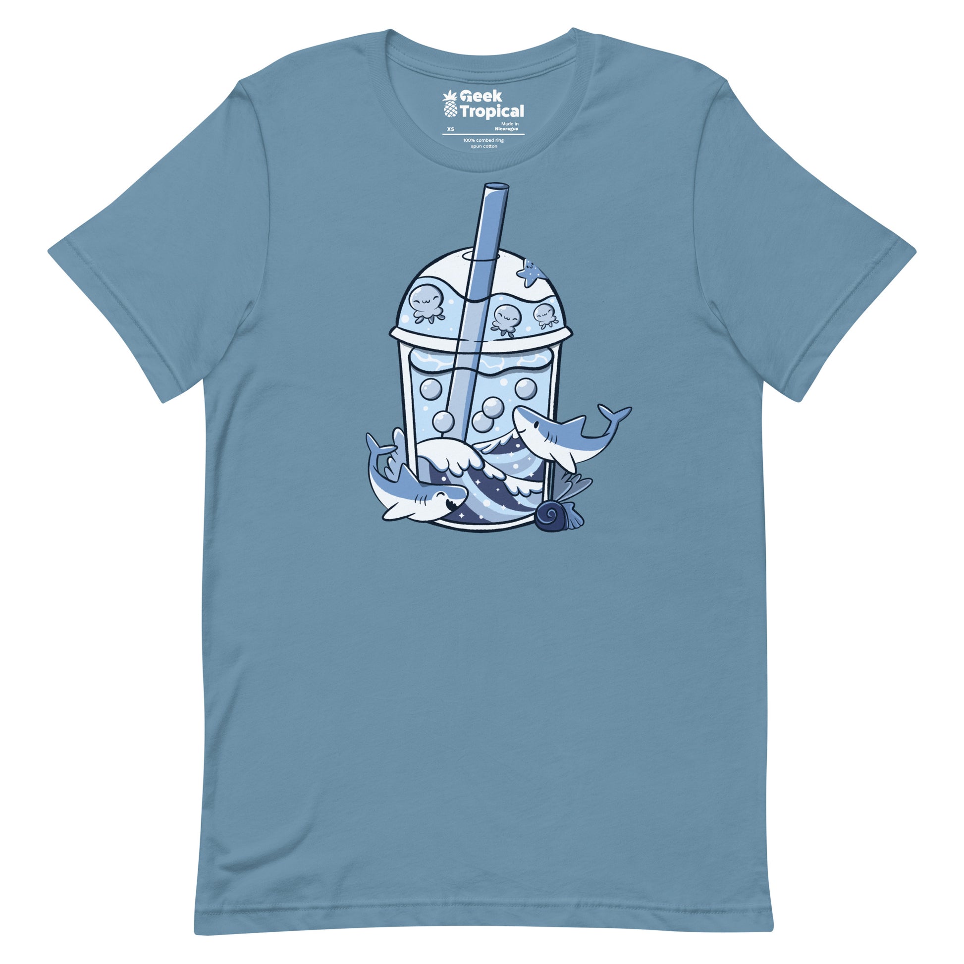Bubble Sea Funny Drink T-Shirt Geek Nerd Advertise to Meta Design by Tobe Fonseca FLOW DESC WRITING
