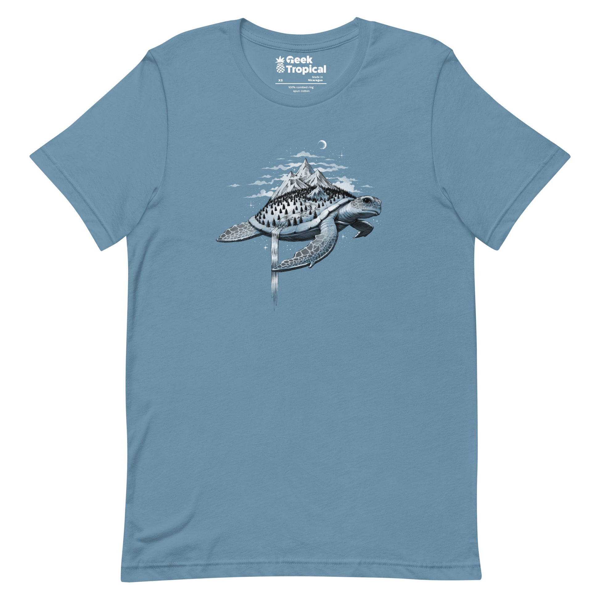 Adventure Turtle T-Shirt Geek Nerd Advertise to Meta Animal Patterns Design by Tobe Fonseca