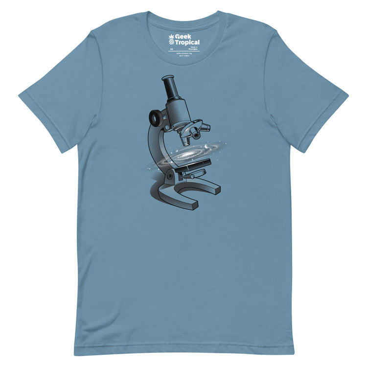 Analyzing The Universe T-Shirt Geek Nerd Advertise to Meta Design by Tobe Fonseca FLOW DESC WRITING