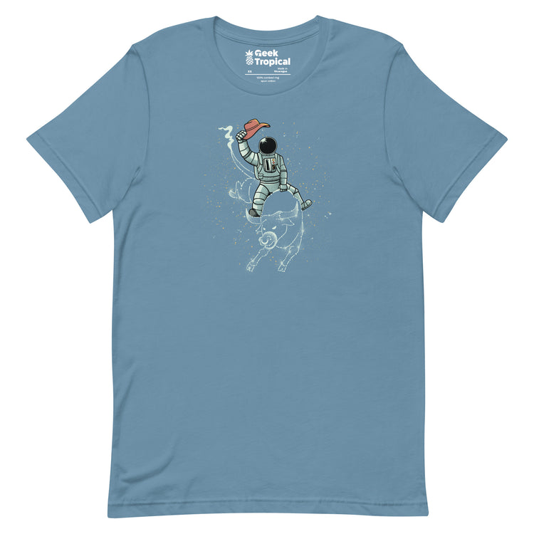 Astronaut Space Cowboy T-Shirt Geek Nerd Advertise to Meta Design by Tobe Fonseca outer space & astronaut print