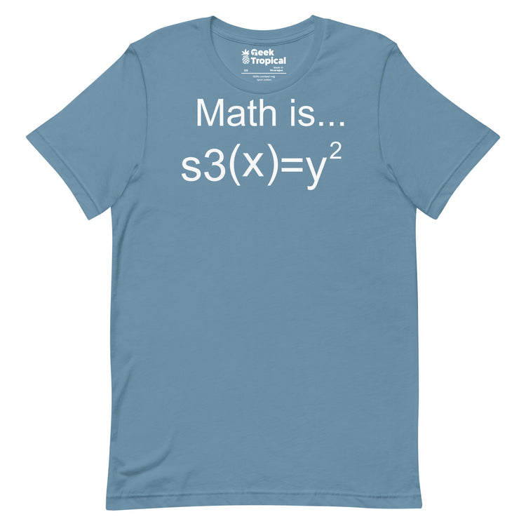 Math is Sexy T-Shirt Geek Nerd Advertise to Meta FLOW DESC WRITING Funny Prints