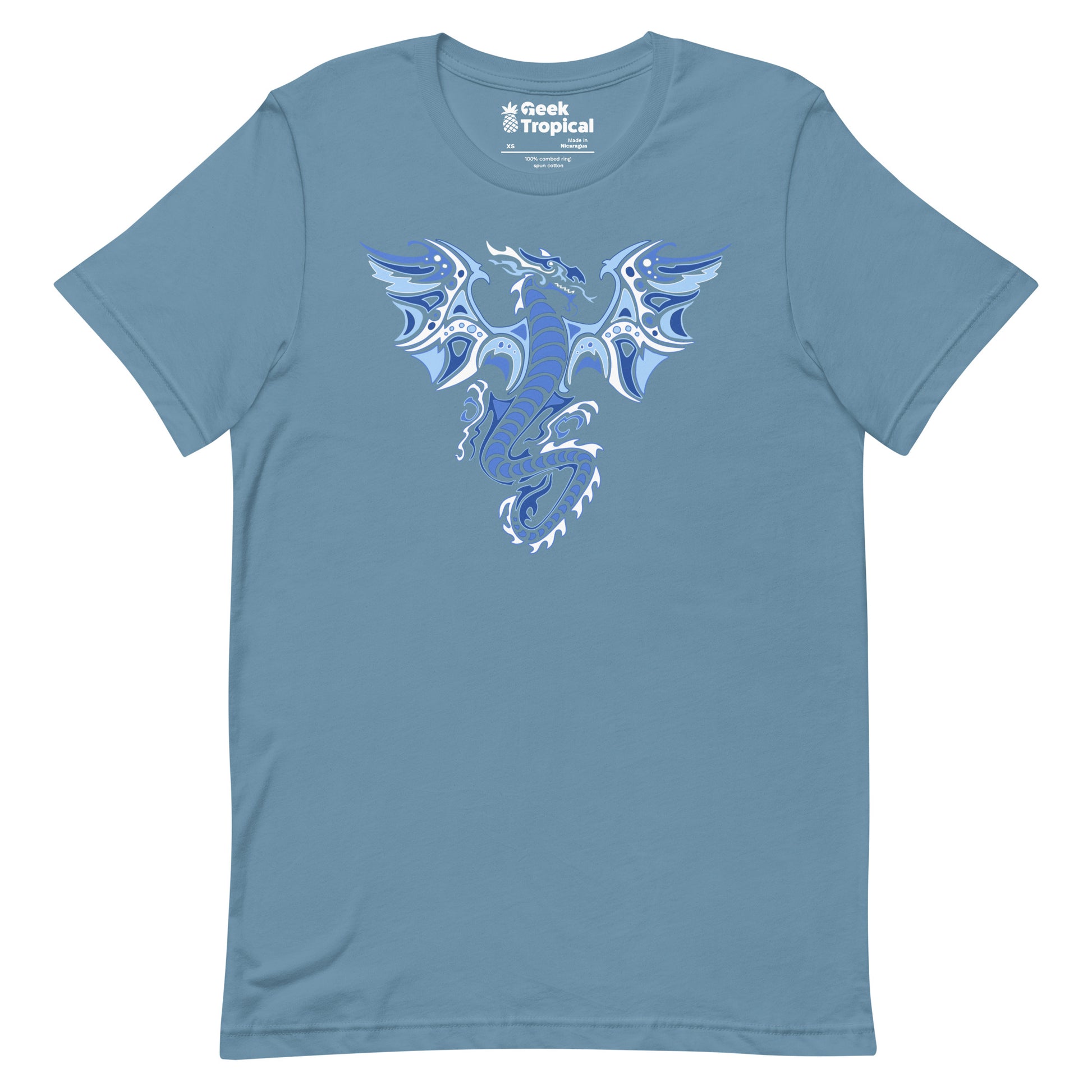 Ice Tribal Dragon T-Shirt 11