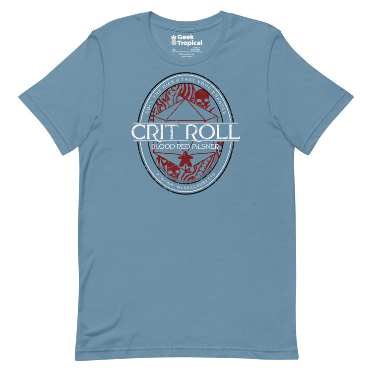 Arkham RPG Crit Roll T-Shirt Geek Nerd Advertise to Meta dnd & rpg print Fantasy Prints