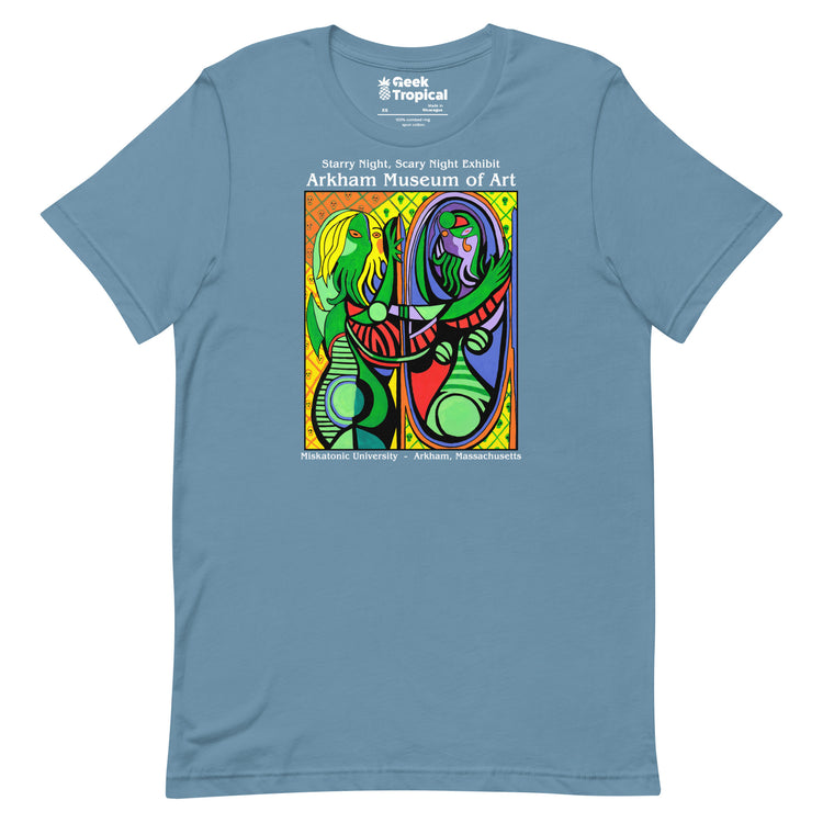 Arkham Musuem of Art Cthulhu T-Shirt Geek Nerd Advertise to Meta Book Prints Fantasy Prints