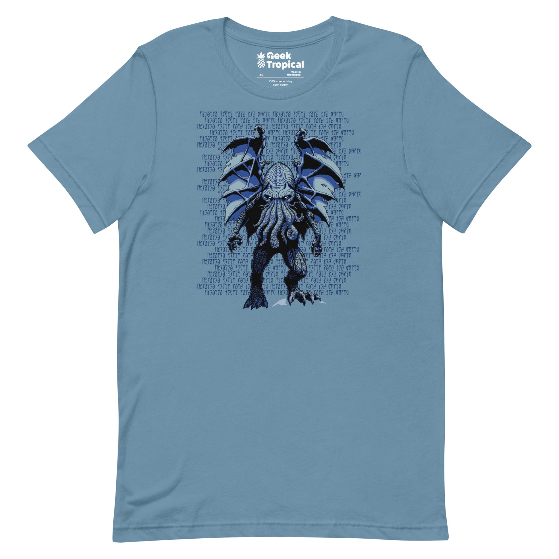 Blue Cthulhu T-Shirt 10