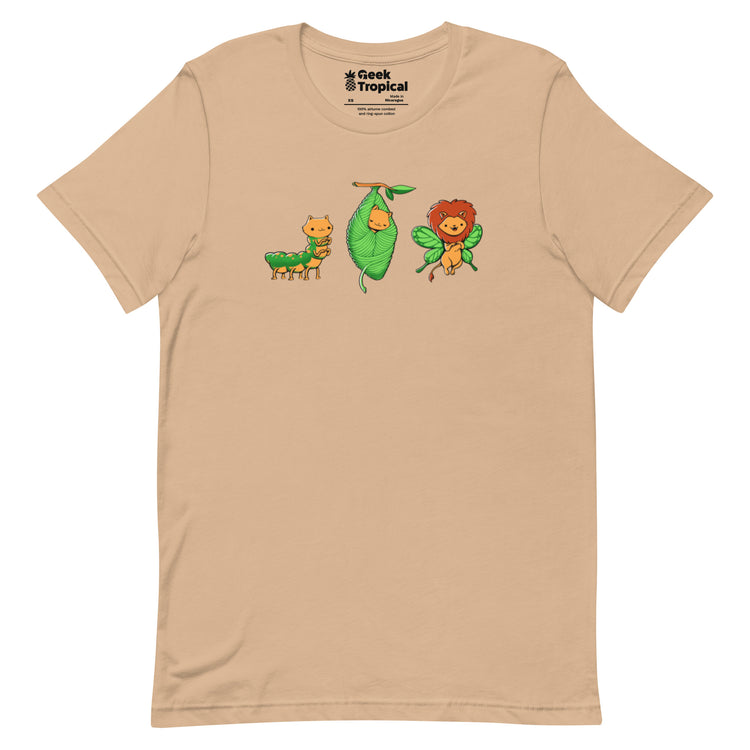 Cat - Erpillar T-Shirt Geek Nerd Animal Patterns Design by Tobe Fonseca Fantasy Prints