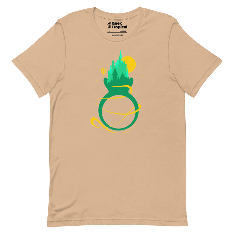 Emerald City Ring T-Shirt Geek Nerd