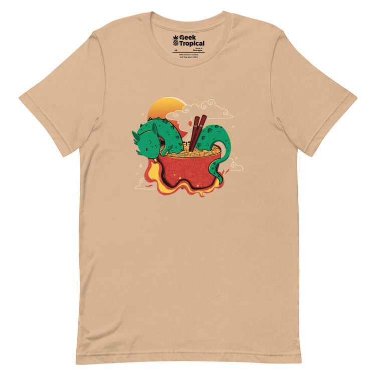 Hot Noddle Dragon T-Shirt Geek Nerd